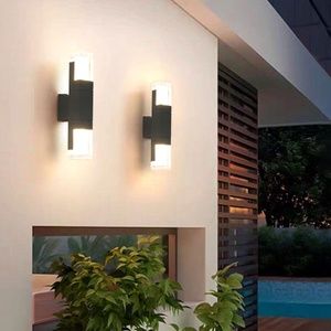 Outdoor Motion Sensor LED Wall Lamp Waterproof Garden/Porch/Front Door